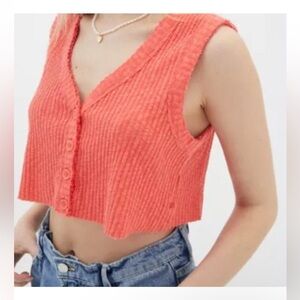 BDG Bright Button Down Top